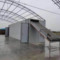 空氣能帶式糧食烘干機大型網帶式食品干燥機