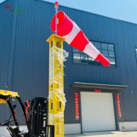 ?機場易折風向標桿 易碎型玻璃鋼避雷針 氣象雷達天線易折桿