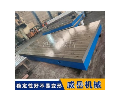 大型試驗(yàn)鐵地板2000×4000mm承重15t發(fā)動機(jī)測試臺