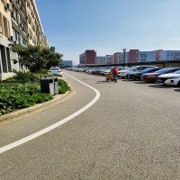 太倉人行道、人行通道線、人行橫道線也稱斑馬線