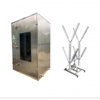 防化服清洗烘干機CCDB-2紫航移動式不銹鋼款消防服清洗消毒