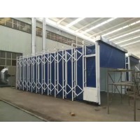 移動伸縮式噴漆房工作原理及應用范圍
