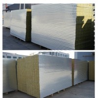 雙面彩鋼巖棉凈化板生產(chǎn)尺寸定制