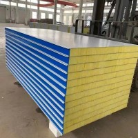 彩鋼夾心巖棉復合板和彩鋼泡沫復合板實體廠家